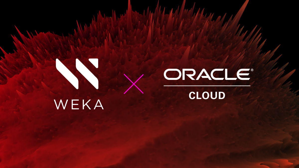 Weka For Oracle Cloud Workloads Weka