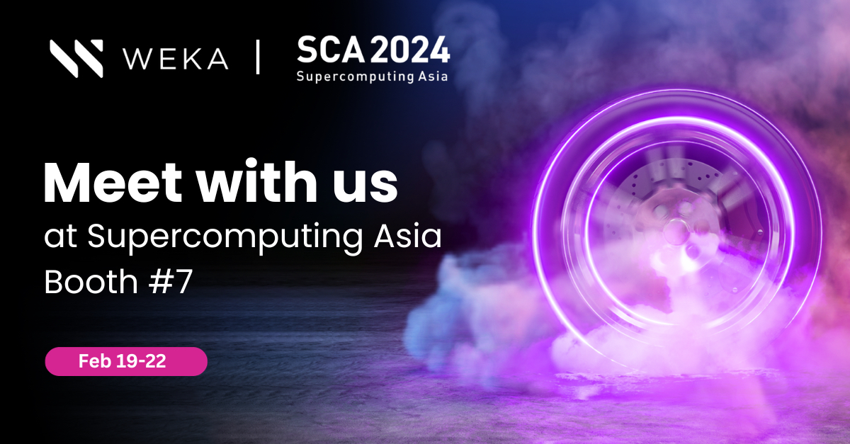 Meet with Us at Asia 2024! WEKA