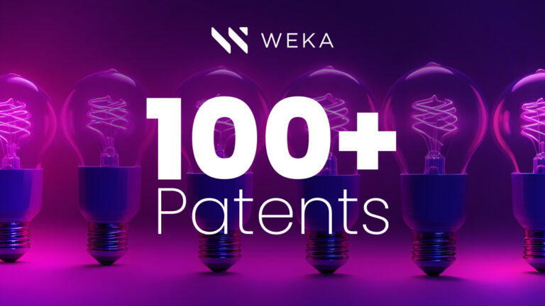 WEKA Grows IP Portfolio to Over 100 Patents