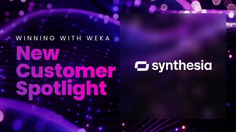 Winning With WEKA Customer Spotlight: Synthesia