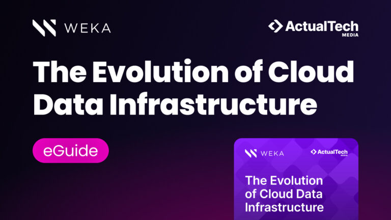 The Evolution of Cloud Data Infrastructure