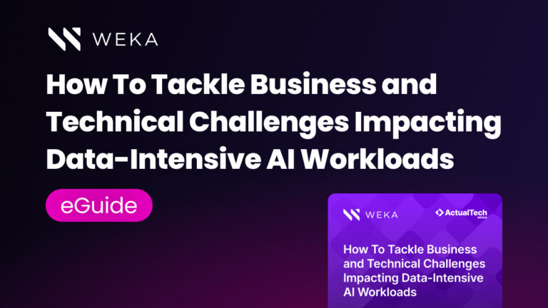 How To Tackle Business and Technical Challenges Impacting Data-Intensive AI Workloads