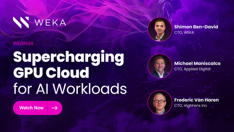 Supercharging GPU Cloud for AI Workloads