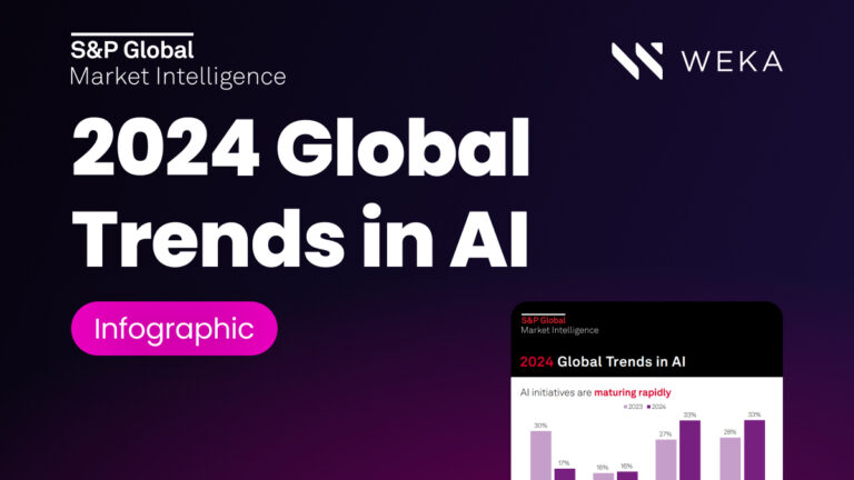 2024 Global Trends in AI Infographic