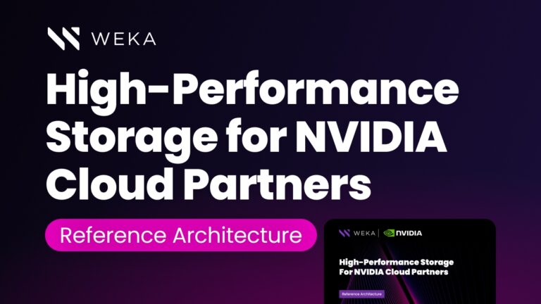 High-Performance Storage for NVIDIA Cloud Partners