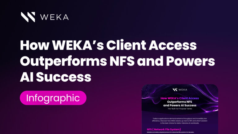 WEKA Client Access Goes Head-to-Head with NFS