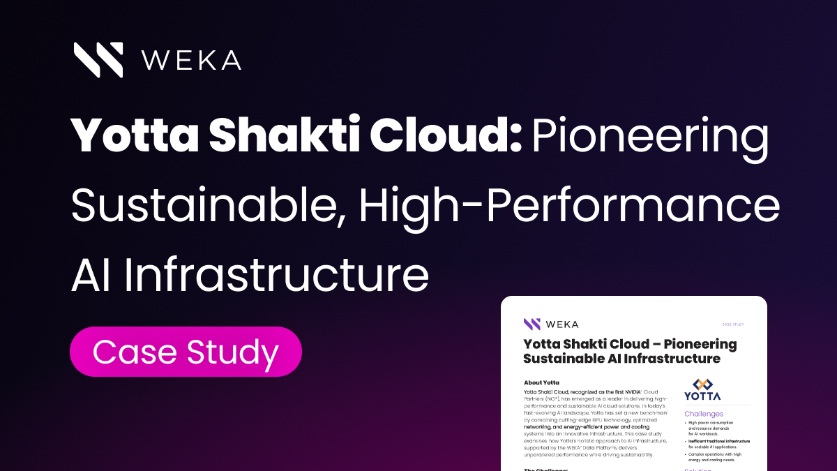 Yotta Shakti Cloud – Pioneering, Sustainable AI Infrastructure